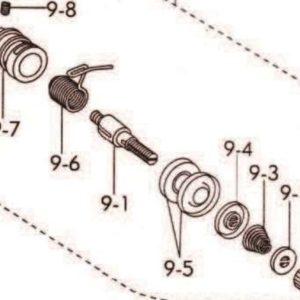 J1-A-0002-00 Cụm giá đỡ điều chỉnh độ căng ren_KM-3420BL