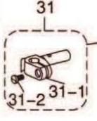 J1-A-0005-00 Cụm kẹp thanh kim_KM-3420BL